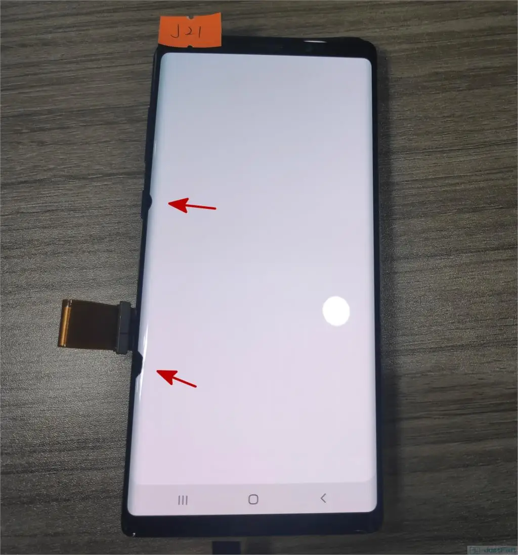 ЖК дисплей с дефектом для Samsung Galaxy Note 9 N960 N960F N960D N960DS сенсорный экран дигитайзером
