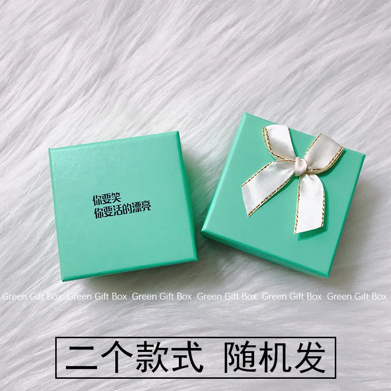

Retro Fashion Bow Jewelry Box Earrings Box Creative Ring Box Necklace Packaging Box Jewlery Box
