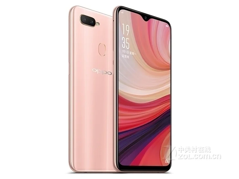 Oppo A7 4G LTE Sim бесплатный телефон Snapdragon 450 Android 8,1 6," 1520x720 4 Гб ram 64 Гб rom 16,0 Мп отпечаток пальца OTG