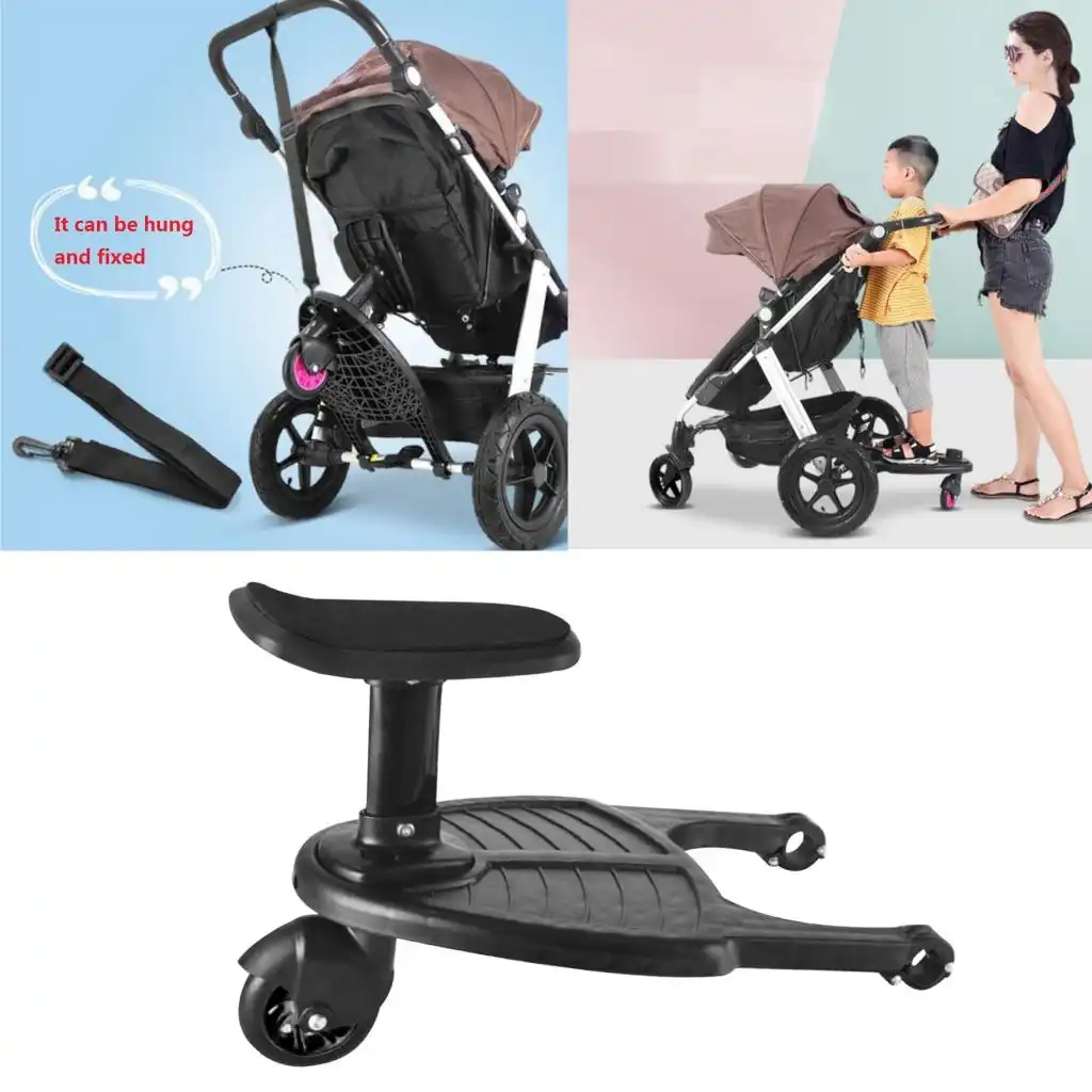 umbrella stroller with standing board