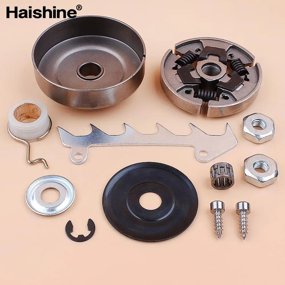 .325" Chainsaw Clutch Drum Bumper Spike Screw Worm Gear Washer Bearing Kit For STIHL MS210 MS230 MS250 025 023 021 Garden Tools 6
