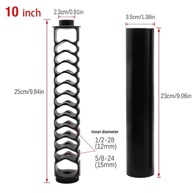 1/2 20 28 5/8 24 6inch small big 10 дюймов с одинарным сердечником Алюминий топливный фильтр