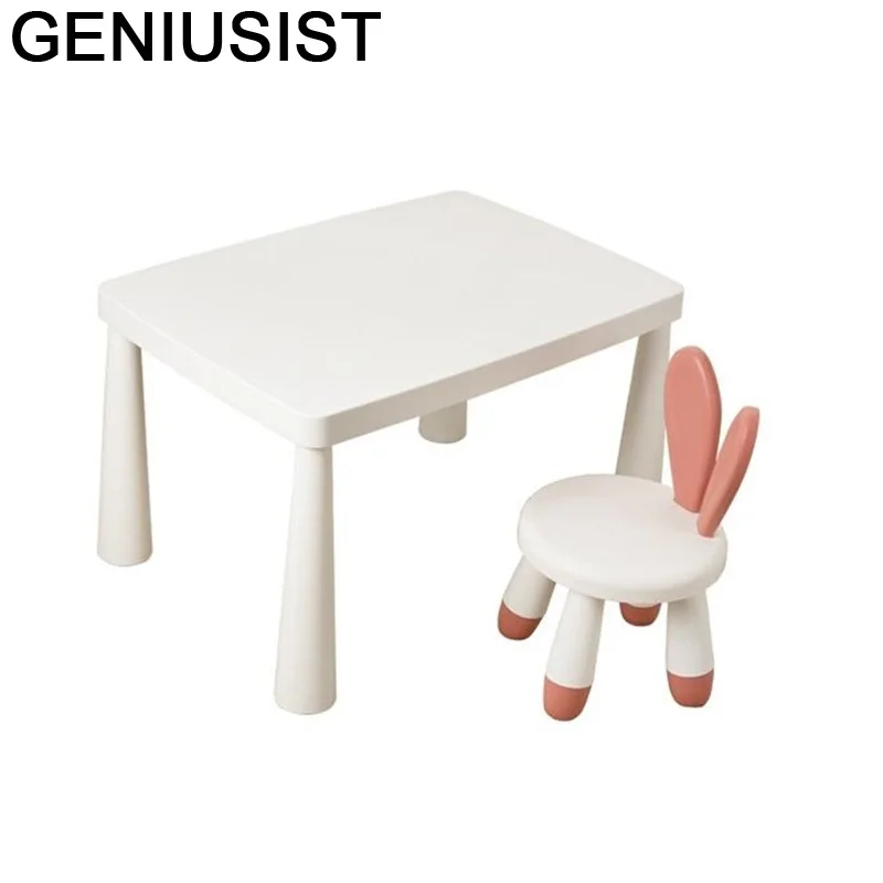 Mesa Y Silla Avec Chaise Kindertisch Cocuk Masasi Pupitre Infantil Plastic Kindergarten for Study Bureau Enfant Kids Table |
