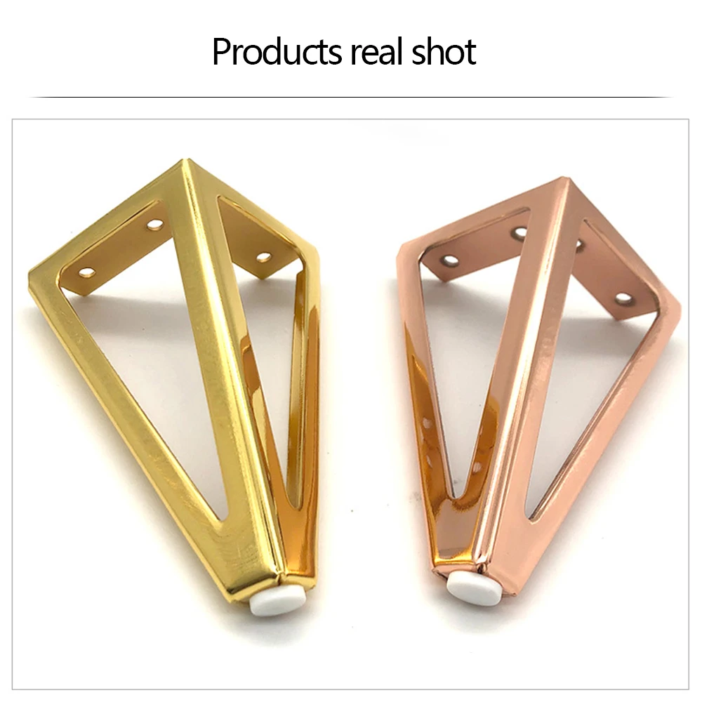 4pcs Height 15cm Legs for Furniture Metal Thickened Iron Sofa TV Cabinet Feet Bathroom Cabinet Bed Coffee Table Replacement Legs