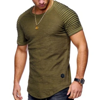 

Mens muscle T shirt bodybuilding fitness men tops cotton singlets Plus Big size TShirt Cotton Mesh Short Sleeve Tshirt