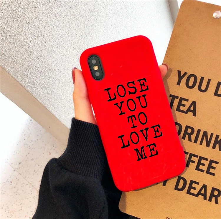 Selena Gomez-Lose You To Love Me мягкий цветной чехол для телефона для iPhone 11 8 8Plus X 7 7Plus XR Xs Max Мягкий силиконовый чехол