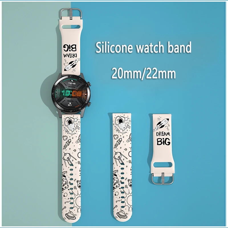 

20mm 22mm Band For Huawei Watch GT 2 Strap Bracelet For Samsung Galaxy Watch Active 2 Gear S3 Frontier Honor Magic Watch 2 Strap