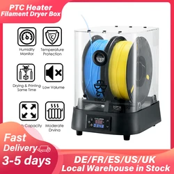 EIBOS – boîte de rangement PTC, séchoir à Filament d'impression 3D, chauffage 110V 220V 100W, humidité en temps réel, grand Filament homogénéique 