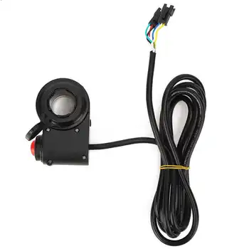 

Thumb Three Electric Scooters Bike Bicycle Throttle Grip Accessories Black Electric Scooters Thumb Throttle E-Bike Parts