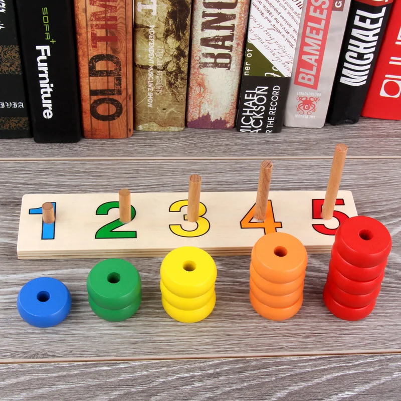 

Montessori Training Aid Count Infants Children Mathematics Educational Intelligence Early Education Wooden Toys