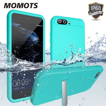 

Shockproof Waterproof Case for Huawei P10 Case Diving Case for Huawei P10 Case with Stand 360 Full Protection Cover