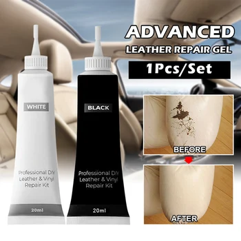 

Leather repair cream repair gel repair agent can be used on leather surface burn round hole damage and prop scratchesDTT88