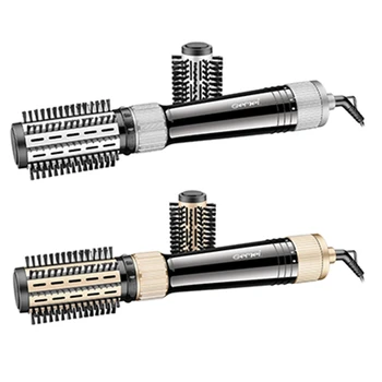 

2in1 rotating hair dryer brush hot air styler rotaty airbrush Dryer Spinning for Volume and Soft Curls waves 38mm/50mm barrel