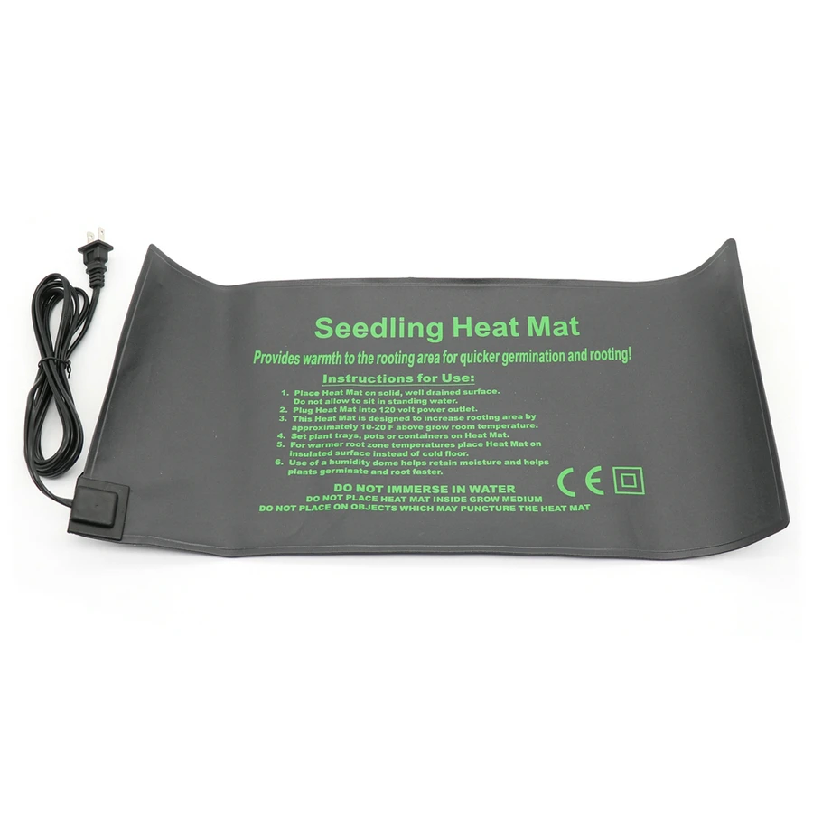 52x24cm PVC Seedling Heat Mat Plant Seed Germination Warm Hydroponic Heating Pad