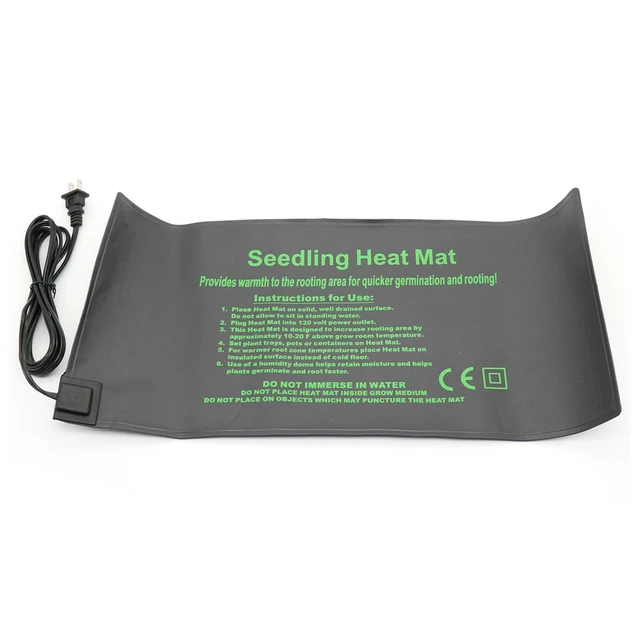 52X24Cm Pvc Palánta Hőszőnyeg Növényi Vetőmag Csírázás Meleg Hidroponikus Fűtőpad - Image 5