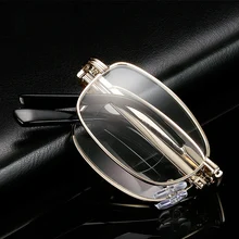 Бифокальные складные очки для чтения, мужские очки для дальнозоркости, женские очки, диоптрии+ 1,0 1,5 2,0 2,5 3,0 3,5 4,0 унисекс