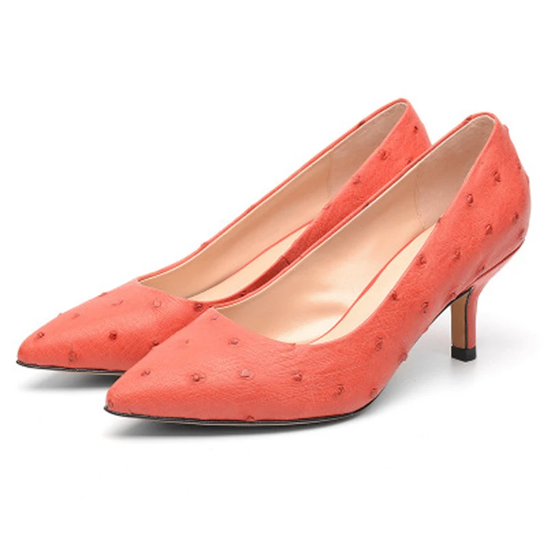 Рисунок 2 - Женские туфли из страусиной кожи