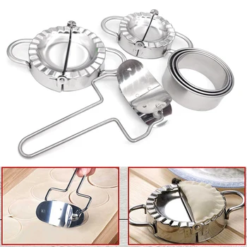 

Biscuits Dumpling Mould Kitchen Making Cooking Bakeware Stainless Steel