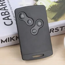 Remote Key Card Fob 4 Button 433Mhz PCF7952 Uncut Blade For Renault Koleos Clio Megane Scenic Laguna 2013 2014 2015 Remote Key Card Fob 4 Button 433Mhz PCF7952 Uncut Blade For Renault Koleos Clio Megane Scenic Laguna 2013 2014 2015