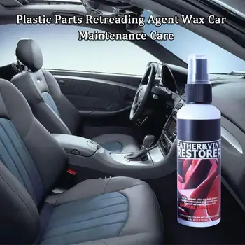 

30ml/50ml Car Plastic Part Retreading Agent Automotive Interior Coating Renovation Agent Car Plastic Parts Care Maintenance Tool