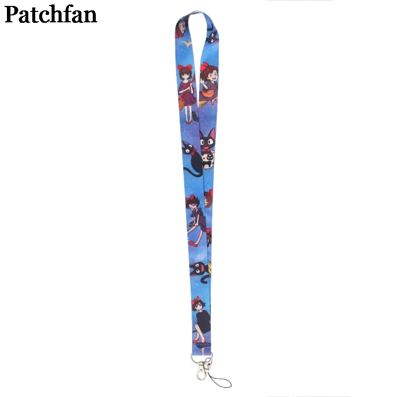 Pachfan Kiki's Delivery сервис для ключей, ремни для мобильного телефона, ожерелье, держатели для карт, тесьма, брелок на веревке A2356