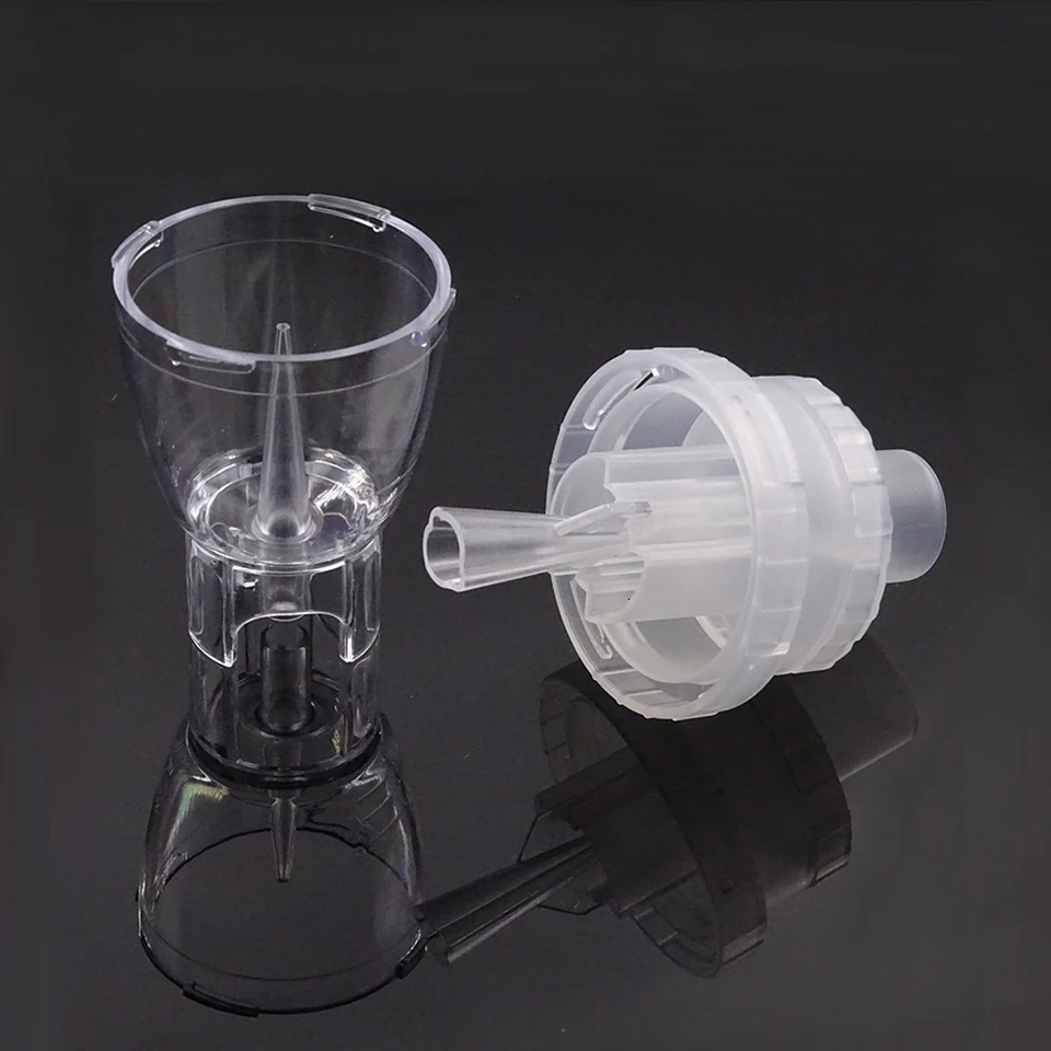 1 Set Medical Atomization Inhaler Parts Household Compressor Nebulizer Cup Mouthpieces Adult Child Mask Inhaler Set Accessories