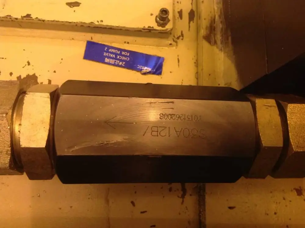 Обратный клапан S30A12B shlixin MK25G1.2/2