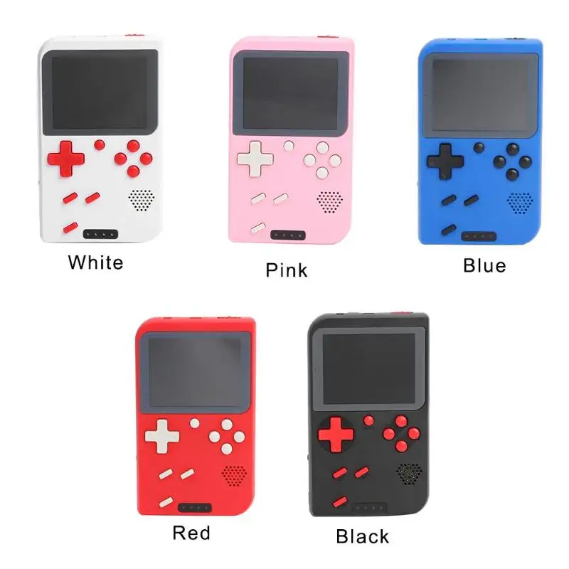 PB03 Mini Handheld Retro Video Game Console 8 Bit Pocket Game Player Built-in 400 Classic Games Gift for Child Nostalgic Player