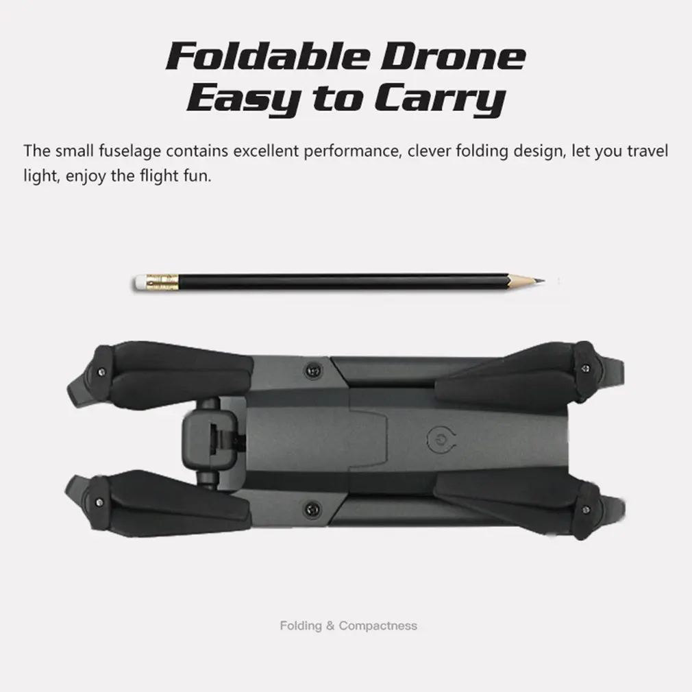 RC Fodable Drone GW106 720P вертолет Wifi FPV высота удержания вертолет Безголовый режим RC Дрон с HD камерой дроны