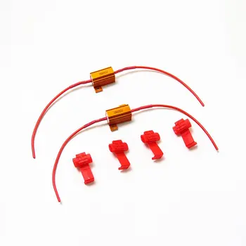 

Car LED Decoding Resistor 25W 25 Brake Reversing Light Turn Signal Decoder