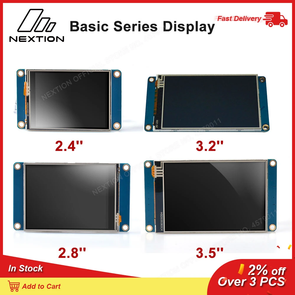 Nextion Basic LCD Display Generic 2.4