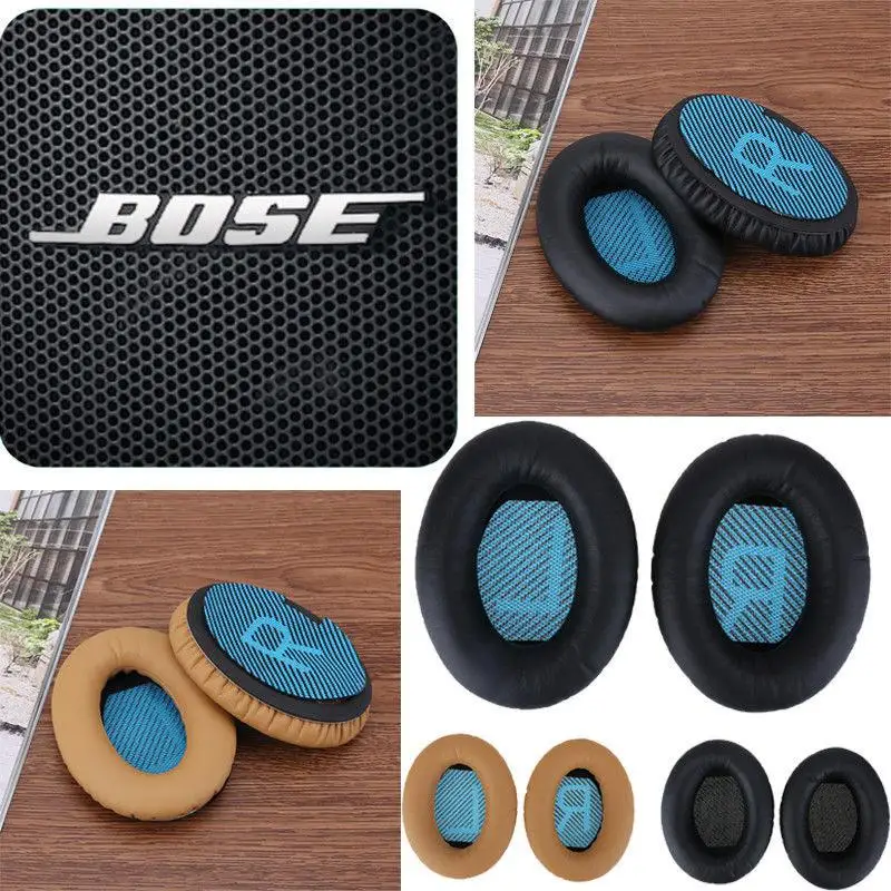Studyset сменные амбушюры мягкие кожаные подушки для наушников Bose quietкомфорт QC35