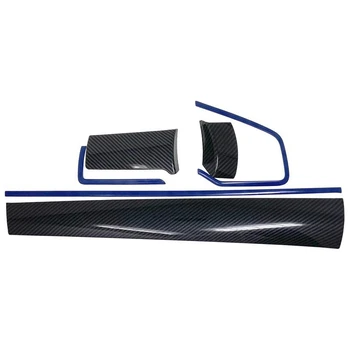 

6Pcs Console Center Dashboard Cover Trim Decorative Sticker for Honda 10Th Gen Civic 2016 2017 2018 2019 2020