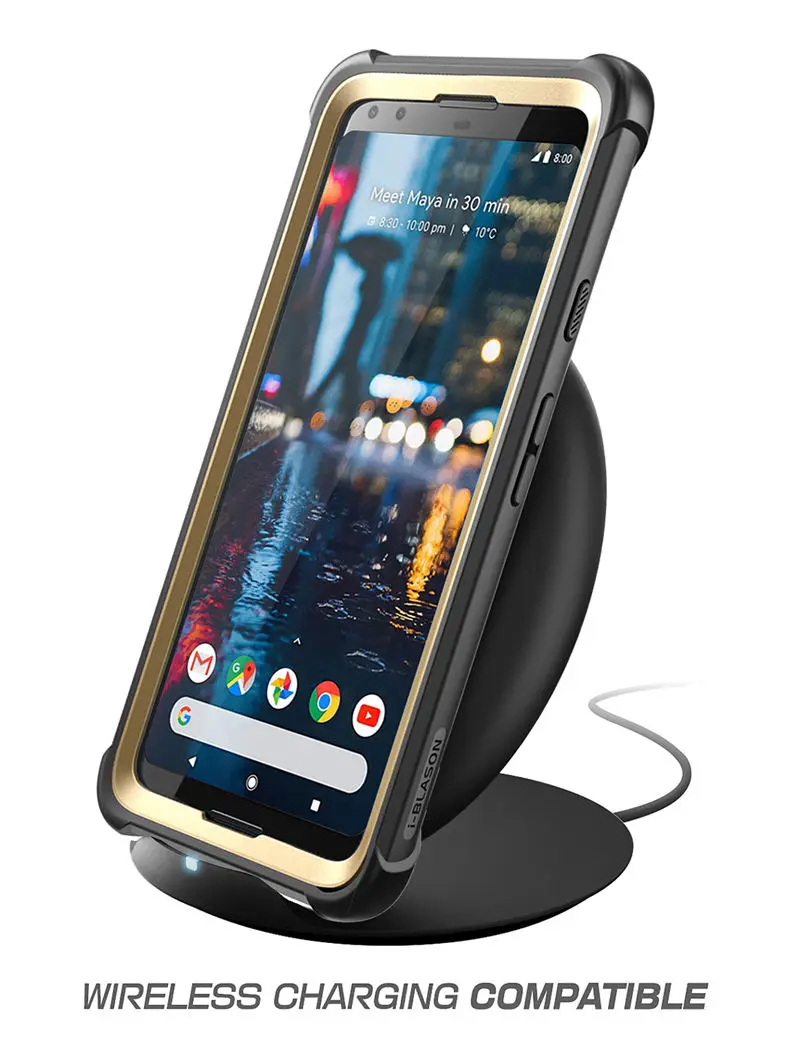 I-BLASON для Google Pixel 3 Чехол 5,5 дюймов серия Ares полный корпус Прочный Прозрачный Бампер чехол со встроенной защитной пленкой