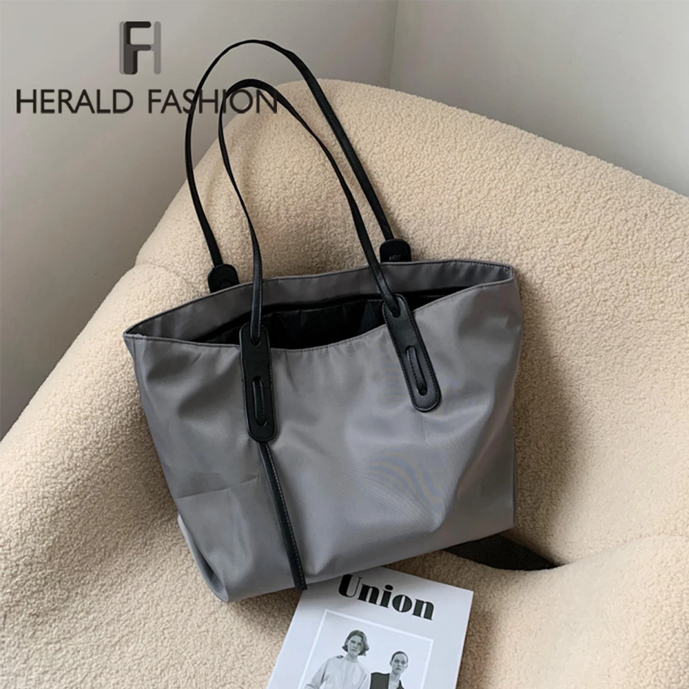 

Women bag Solid Women's Canvas Handbags 2020 Luxury Lady Hand Bags Purse Pocket Women Composite bag Big Tote Sac Bols