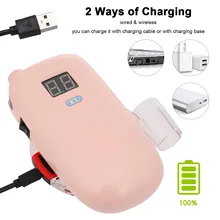 Набор для сверления ногтей, электрический полировщик для ногтей, беспроводной портативный маникюрный набор с беспроводной зарядкой, устройство для красоты ногтей