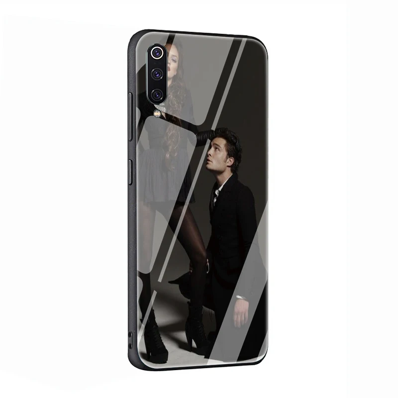 G1 EWAU Сплетница Блэр и Чак чехол из закаленного стекла для телефона для Xiaomi 5X6X8 Lite 9 A1 A2 F1 Remdi 4X 6A Note 5 6 7 pro - Цвет: G1