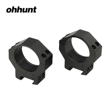 

ohhunt 34mm or 35mm Diameter 2PCs Medium Profile Standard Picatinny Weaver Scope Rings Tactical Hunting Sport Mounts Accessories