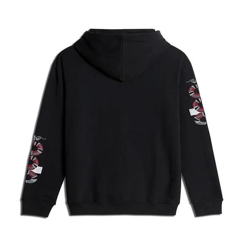 Skup NAGRI 2020 nowa wiosenna bluza z kapturem męskie hip pop bluzy Harajuku hip hop krzyż podwójny wąż embroidey z długim rękawem z kapturem odzież