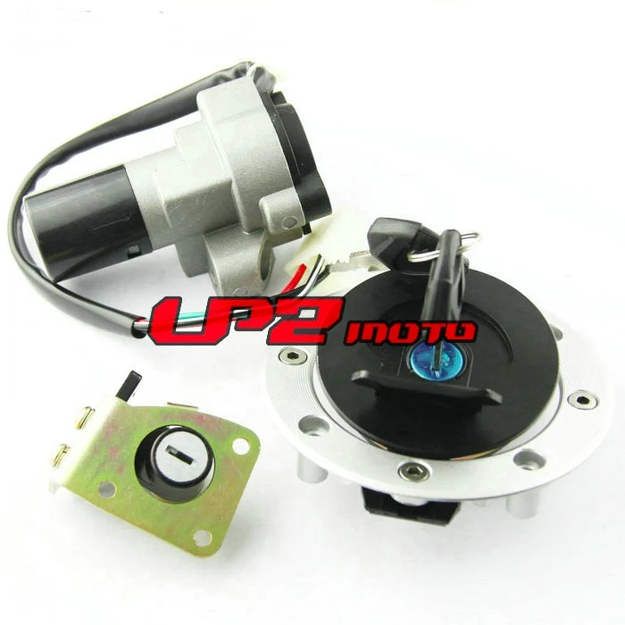 Переключатель зажигания газовая крышка замок сиденья набор ключей для Suzuki Bandit