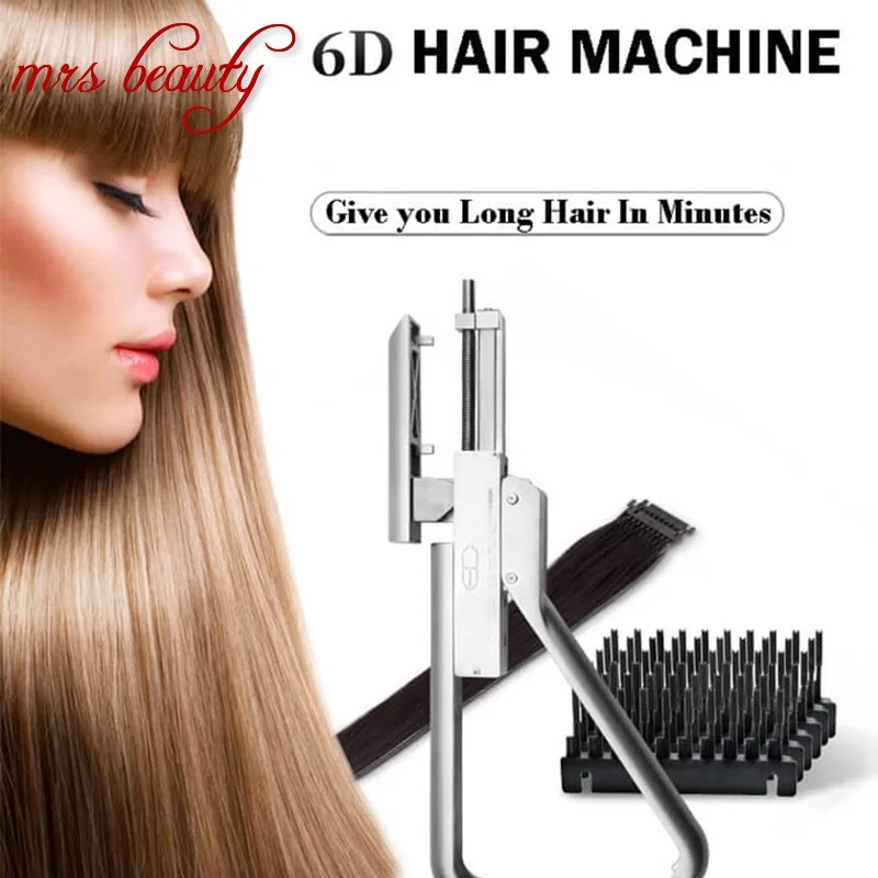 RealOriginal6D1hairextensionmachineforhairsalonusedtoapply