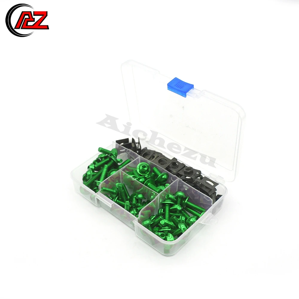 Болты Обтекатели для мотоциклов Kawasaki Ninja 250R 300 500 650 ZX10R ZX11 ZX14R ZX6R 7R 9R Z750 Z1000