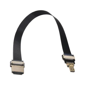 

CYFPV HDMI Male to Micro HDMI Male Extension FPC Flat Cable adapter 1080P for FPV HDTV Multicopter Aerial Photography 10-20-50cm