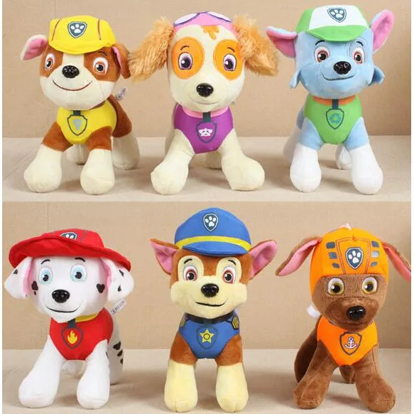 20cm PAW PATROL Plush Dogs PUP SKYE ZUMA Soft Kids Toy | Игрушки и хобби