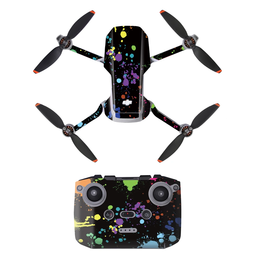 Mavic Mini 2 Protective Film PVC Stickers Waterproof Scratch-proof Decals Full Cover Skin for DJI Mavic Mini 2 Drone Accessories selfie drone Camera Drones