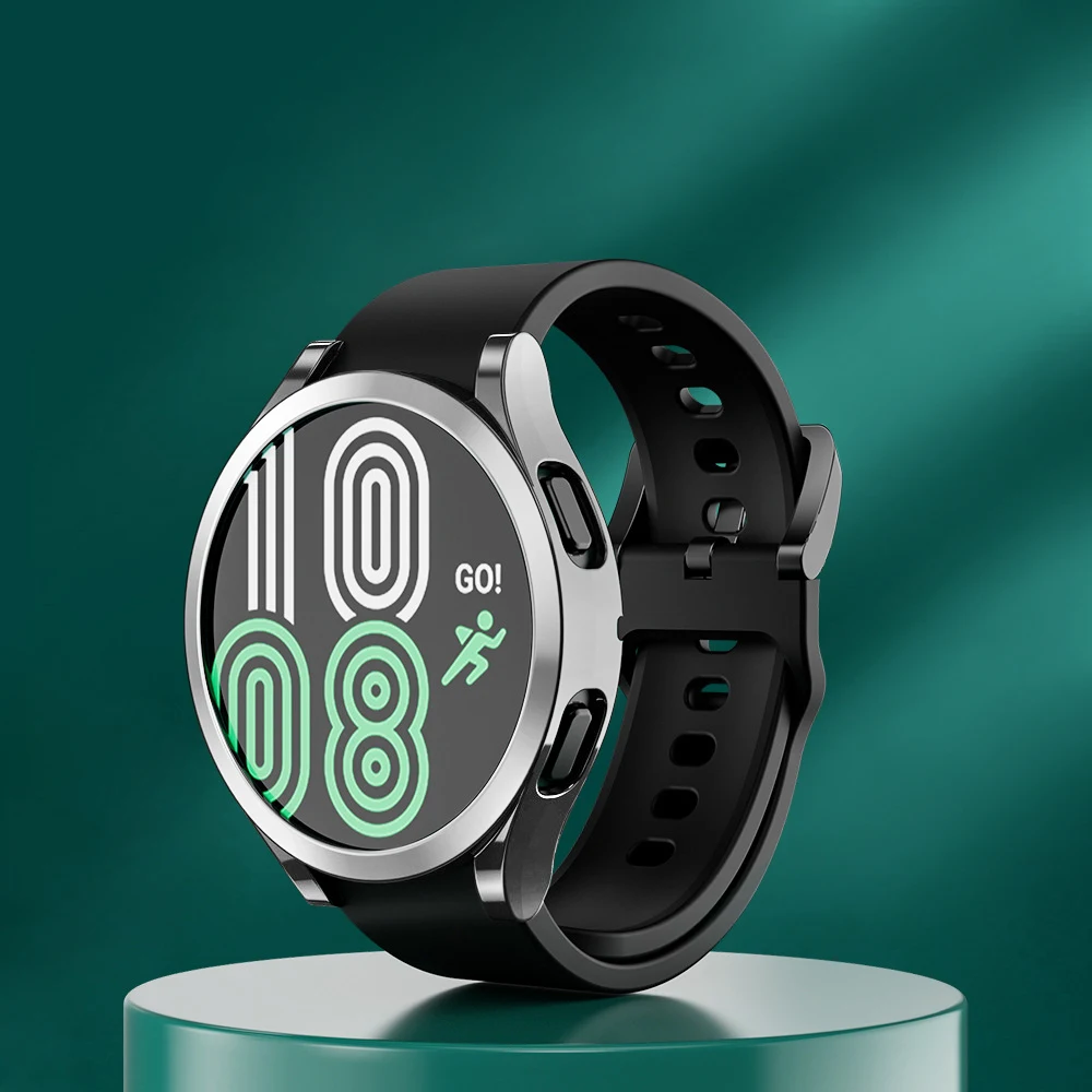 Watch Case For Samsung Galaxy Watch 4 44mm PC Matte Cover  Protective Compatible Galaxy Watch 4 40mm Clock Bumper Shell