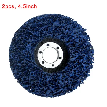 

2pcs Metal Grinding Disc Abrasive Wheel Paint Rust Removal For Angle Grinder Auto Repair Tool Kit Sanding Discs