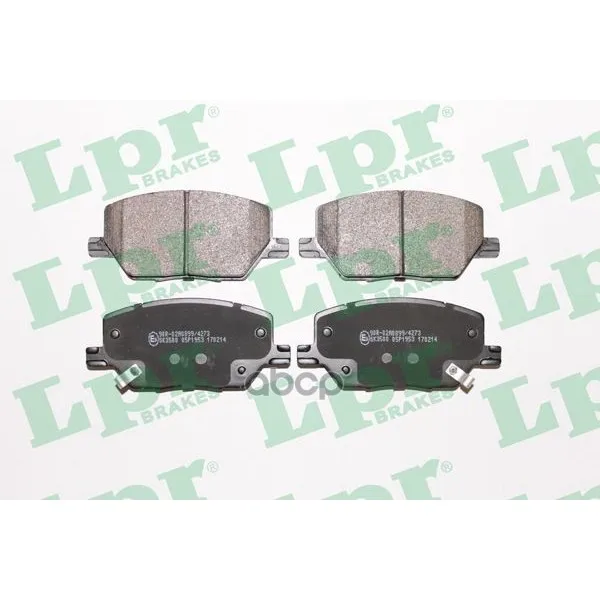 Колодки Тормозные Jeep Renegade/Fiat 500x 14- Передние Lpr 05p1953 Lpr арт. 05P1953
