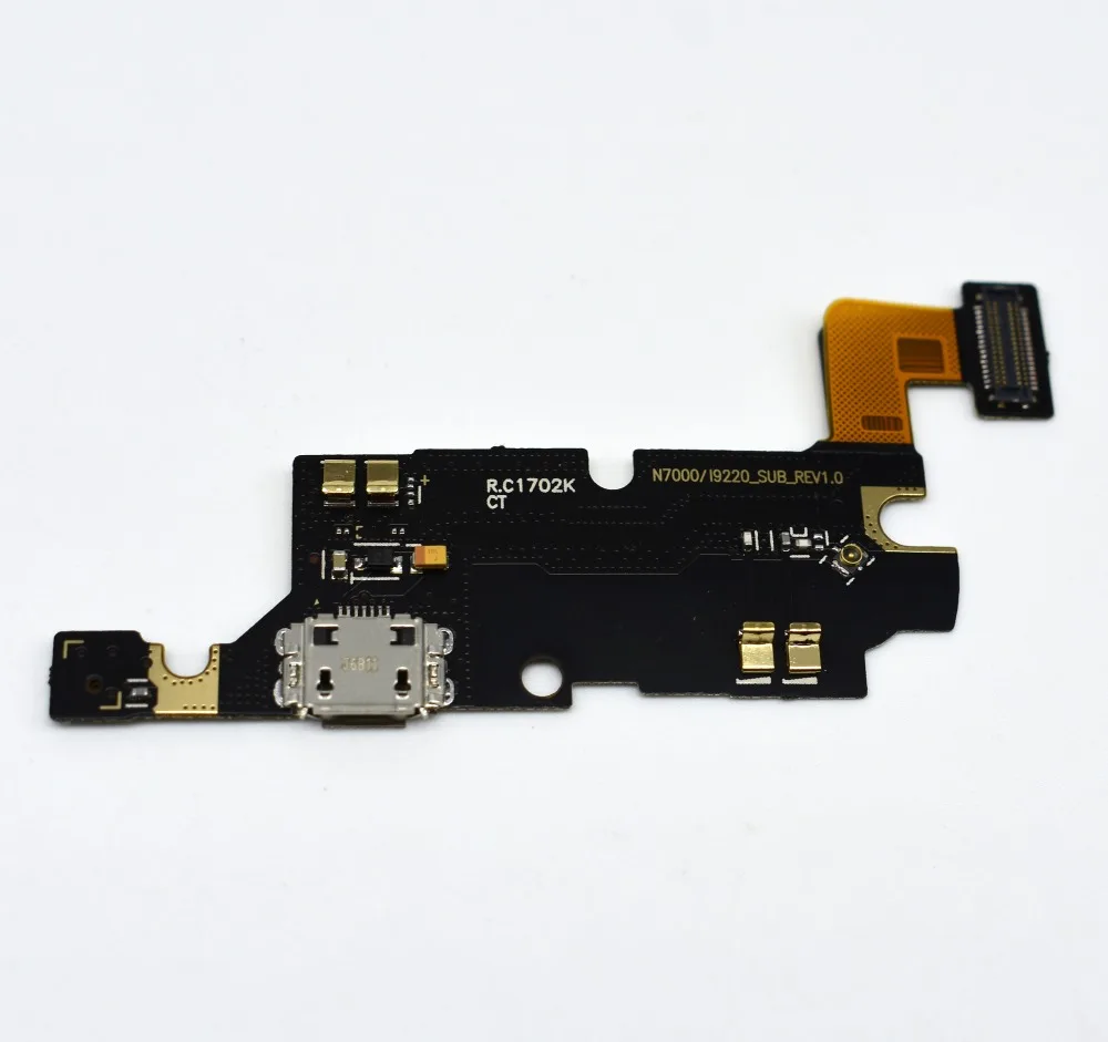 Для Samsung Galaxy Note i9220 N7000 зарядный порт гибкий микро USB разъем кабель запасные части |