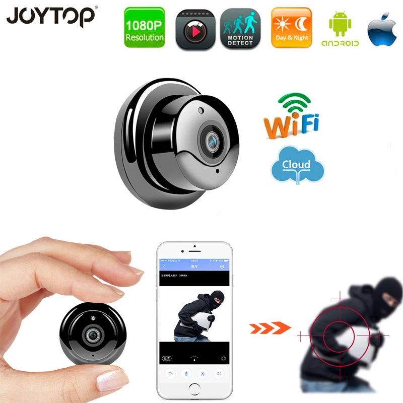

1080P Mini Wireless Wifi IP Camera Smart Home Security Motion Detect Surveillance Camera SD Cloud Storage CCTV Baby Monitor V380